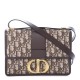 DIOR Oblique Montaigne 30 Flap Brown