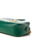 GUCCI Calfskin Matelasse Small GG Marmont Bag Emerald Green