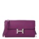 HERMES Evercolor Constance Wallet To Go Anemone