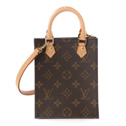 LOUIS VUITTON Monogram Petit Sac Plat