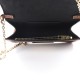 LOUIS VUITTON Reverse Monogram Dauphine Chain Wallet