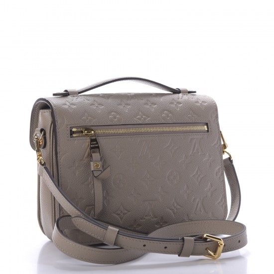 LOUIS VUITTON Empreinte Pochette Metis Tourterelle