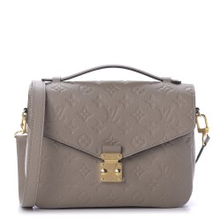 LOUIS VUITTON Empreinte Pochette Metis Tourterelle