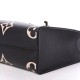 LOUIS VUITTON Empreinte Monogram Giant Onthego PM Black Beige