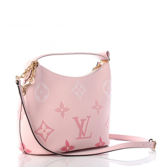 1LOUIS VUITTON Empreinte Monogram Giant By The Pool Marshmallow Rosebud