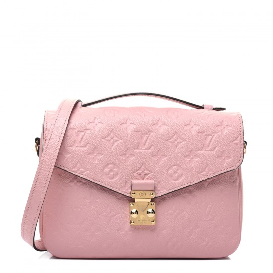 LOUIS VUITTON Empreinte Pochette Metis Rose Poudre