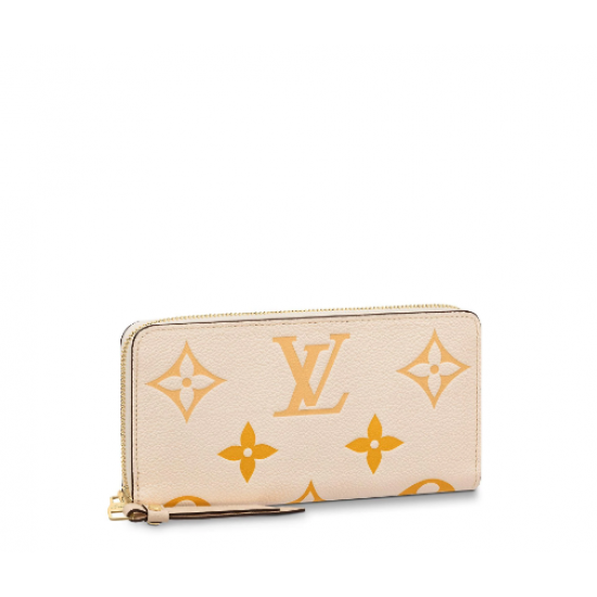 Louis Vuitton By The Pool Monogram Empreinte Leather Zip Wallet