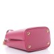 PRADA Saffiano Cuir Small Panier Bucket Bag Magenta