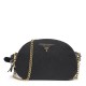 PRADA Saffiano Lux Odette Belt Bag Black